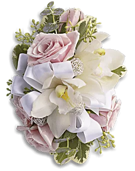 Dreamy Pink Wristlet | Corsages | Same Day Flower Delivery | Teleflora